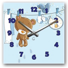 Часы настенные Glozis Teddy