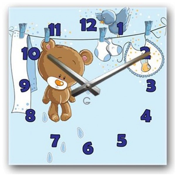 Часы настенные Glozis Teddy