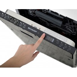 Встраиваемая посудомоечная машина SHARP QW-GS53I443X-UA