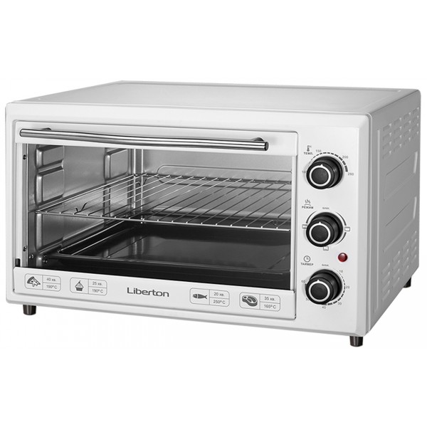 Электрическая печь LIBERTON LEO-351 White