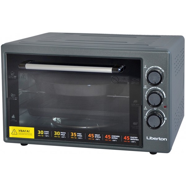 Электрическая печь LIBERTON LEO-420 Dark Grey