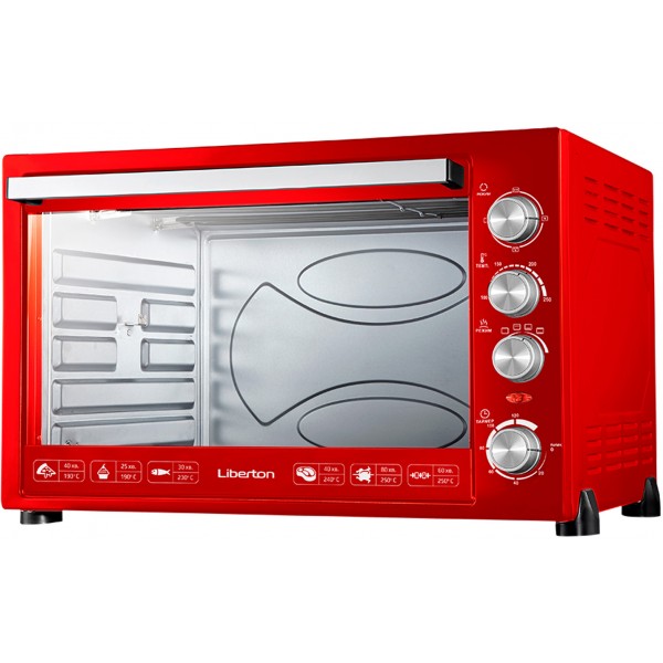 Электрическая печь LIBERTON LEO-800 Red