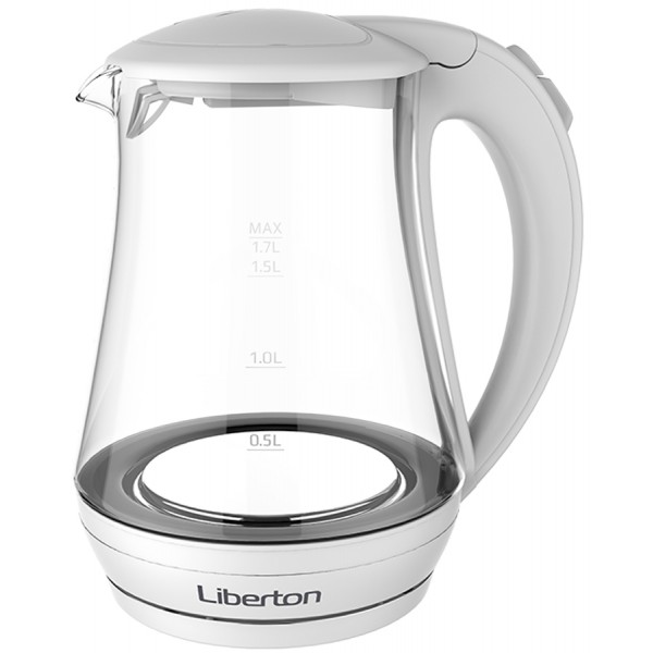 Электрочайник LIBERTON LEK-1751 White