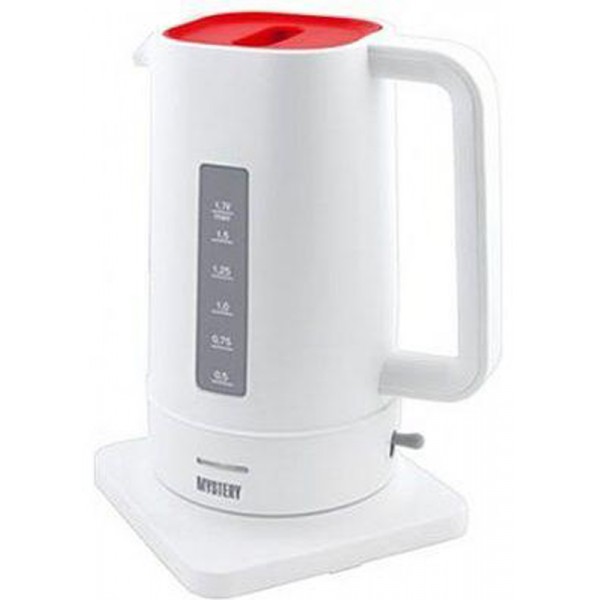 Электрочайник Mystery MEK-1618 white/red 