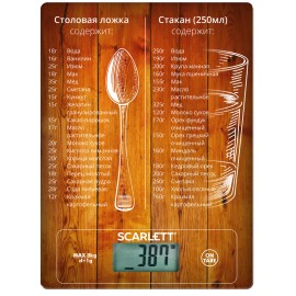 Кухонные весы Scarlett SC-KS57P19