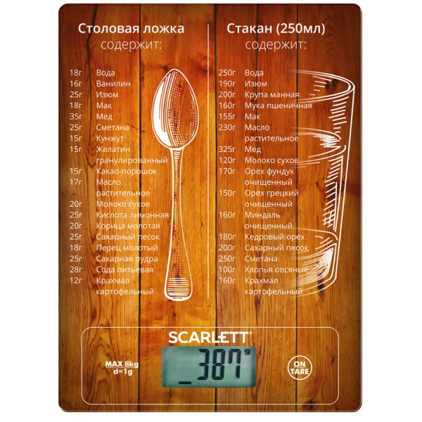 Кухонные весы Scarlett SC-KS57P19