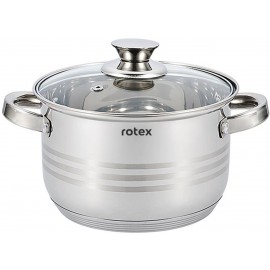 Кастрюля с крышкой ROTEX RC305-20 Lamezia