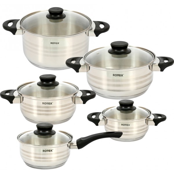 Набор посуды ROTEX RC022-10L Milano