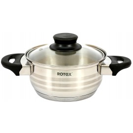 Кастрюля с крышкой ROTEX RC022-18 Milano