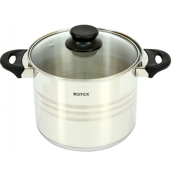Кастрюля с крышкой ROTEX RC022-180 Milano