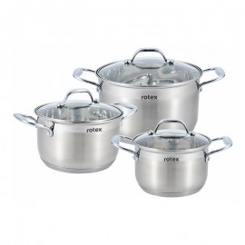 Набор кастрюль ROTEX RC325-6L Catania