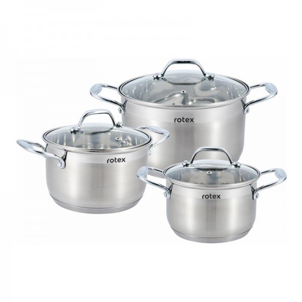 Набор кастрюль ROTEX RC325-6L Catania