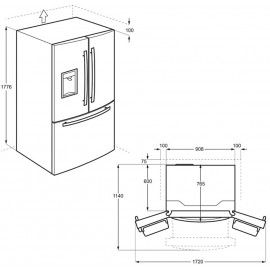 Холодильник ELECTROLUX EN6084JOX