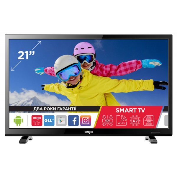 Телевизор ERGO LE21CT5500AK