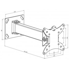 Крепление настенное KSL WM112T