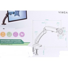 Крепление настольное Vinga TD32-1151