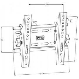 Крепление настенное Vinga TM20-2251
