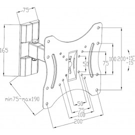 Крепление настенное Vinga TM31-2251 