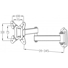 Крепление настенное Vinga TM32-1151 