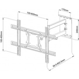 Крепление настенное X-DIGITAL PLB136L Black