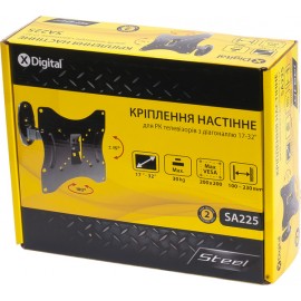 Крепление настенное X-DIGITAL STEEL SA225 Black 