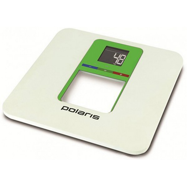 Напольные весы POLARIS PWS 1833D белый с зеленым