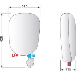 Водонагреватель ARISTON BRAVO E 4523 U-F 7